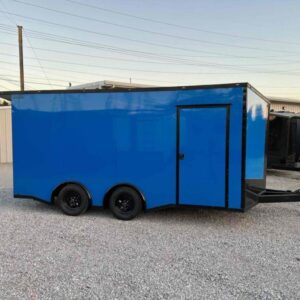8.5x16 enclosed trailer