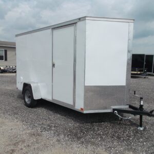 6x12 Enclosed Trailer - Single Axle - Quality  Cargo